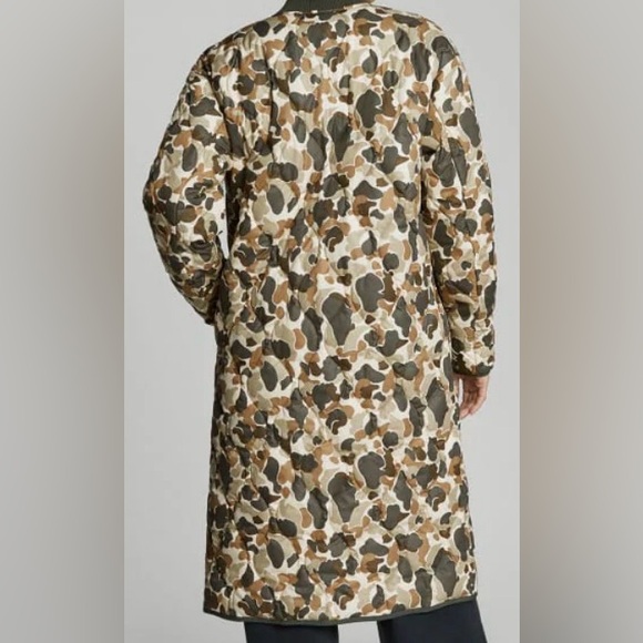 Everlane| The ReNew Long Liner-Biscotti Camo - Picture 3 of 6